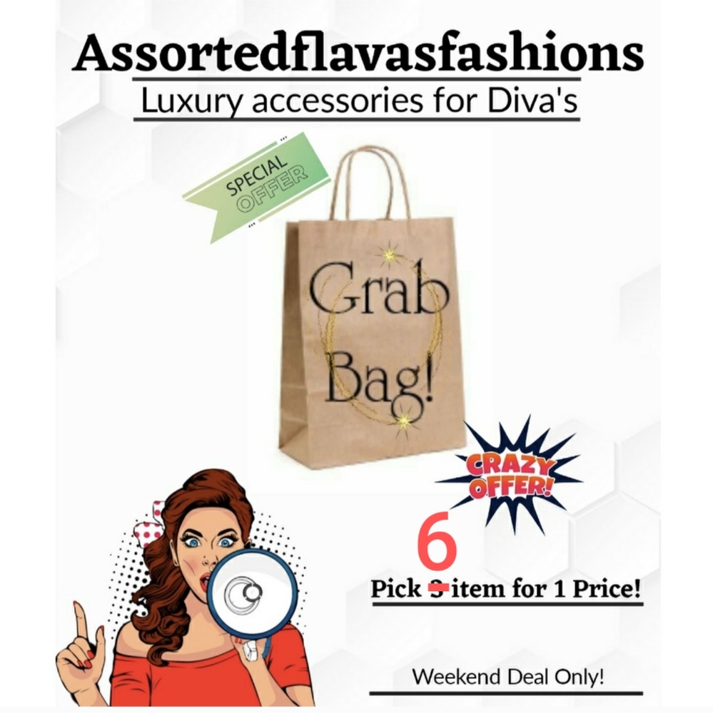 "Grab Bag" Deal! 6 items of Jewelry.